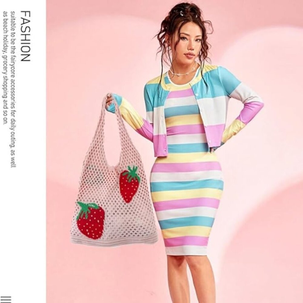 Cute Strawberry Shoulder Bag